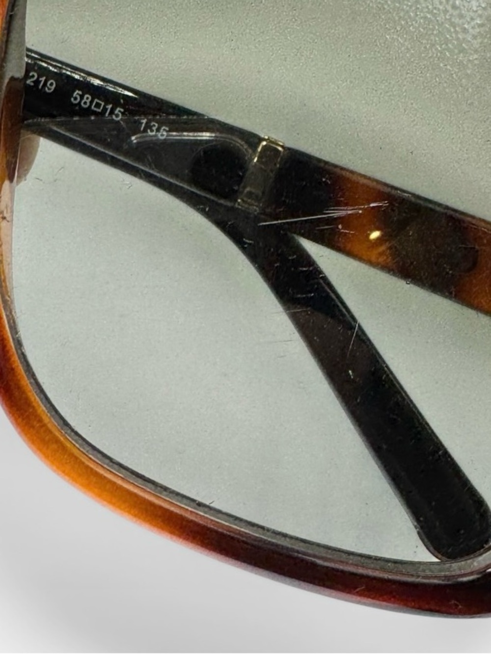 Chloé CE680S Oversized Square Havana Tortoise Shell Italy Sunglasses 58mm - Picture 13 of 14